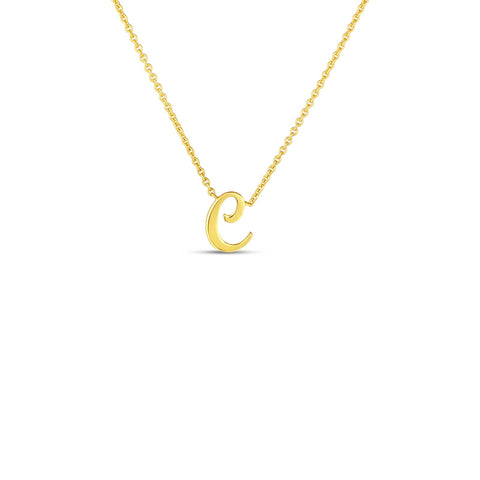 Roberto Coin Letter "C" Necklace - 000021AYCH0C