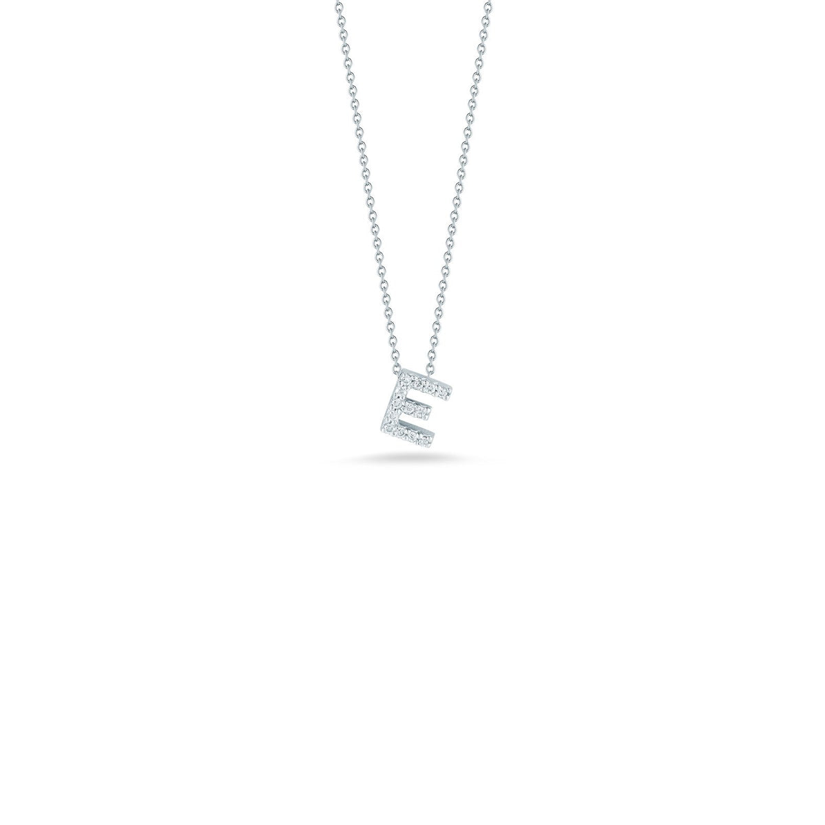 Roberto Coin Letter "E" Pendant - 001634AWCHXE