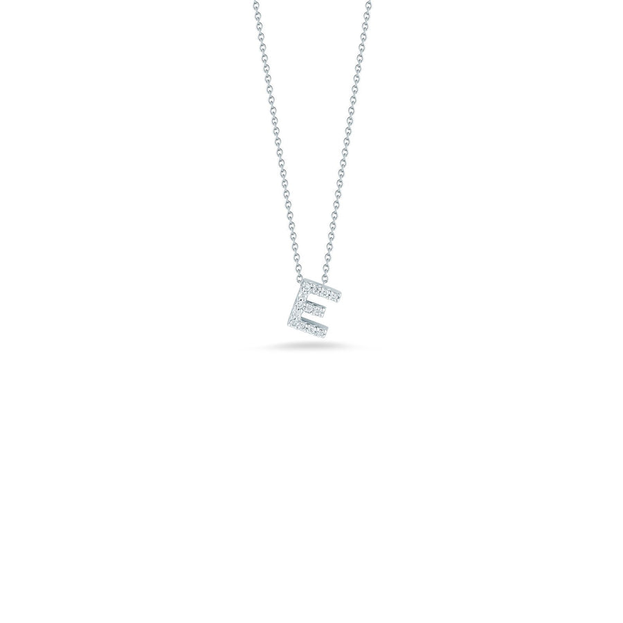 Roberto Coin Letter "E" Pendant - 001634AWCHXE