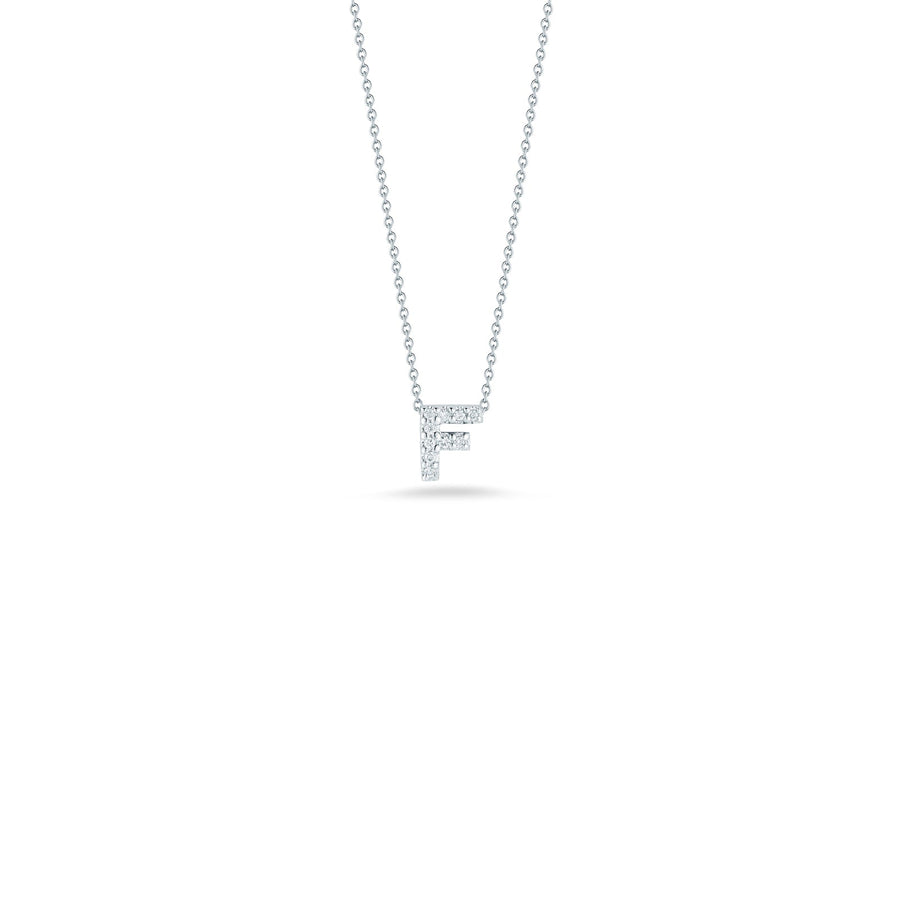 Roberto Coin Letter "F" Pendant - 001634AWCHXF