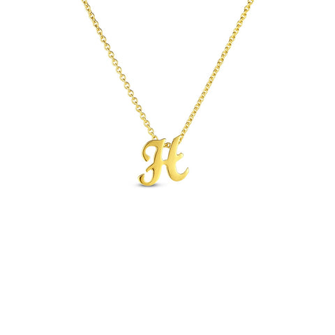 Roberto Coin Letter "H" Necklace - 000021AYCH0H