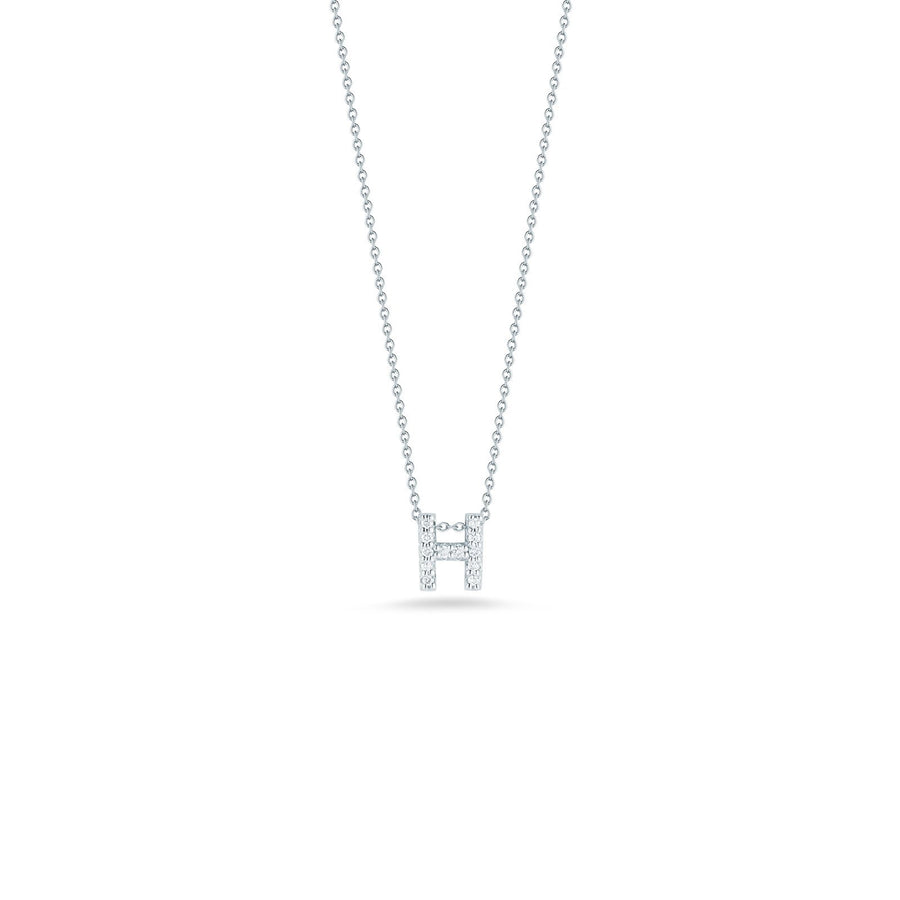 Roberto Coin Letter "H" Pendant -