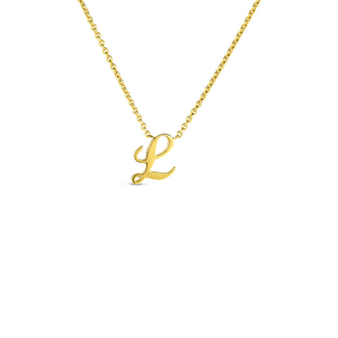 Roberto Coin Letter "L" Necklace - 000021AYCH0L