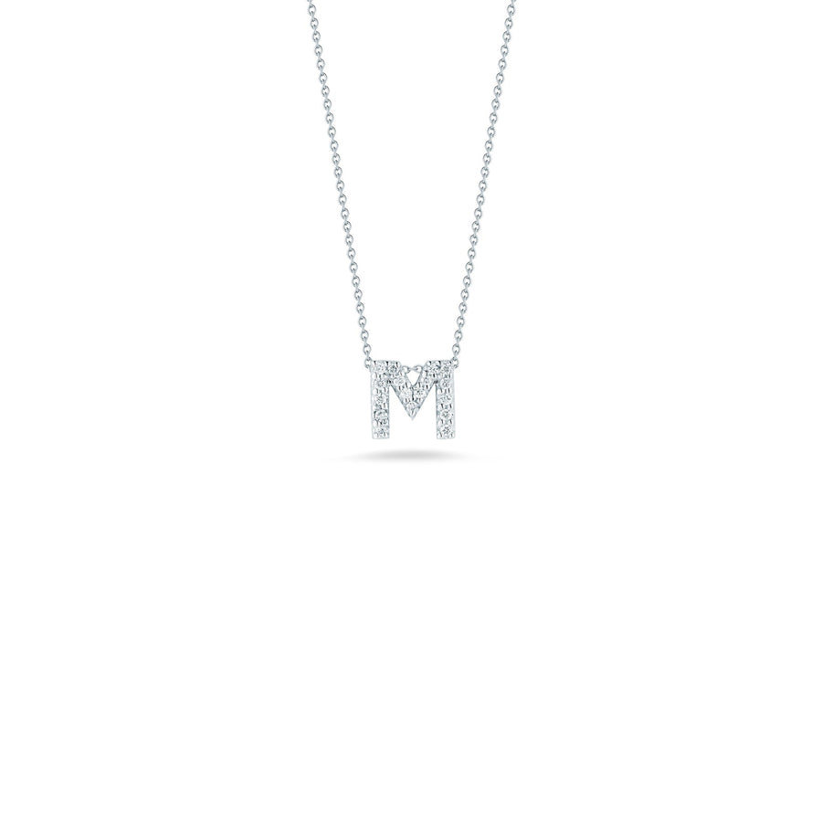 Roberto Coin Letter "M" Pendant - 001634AWCHXM
