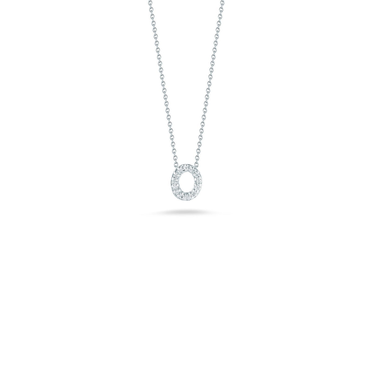 Roberto Coin Letter "O" Pendant -