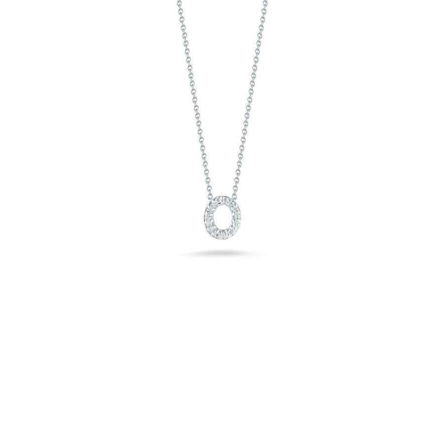 Roberto Coin Letter "O" Pendant -