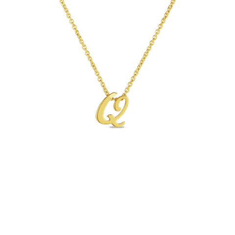 Roberto Coin Letter "Q" Necklace - 000021AYCH0Q