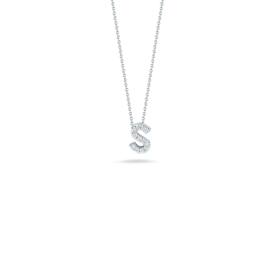 Roberto Coin Letter "S" Pendant - 001634AWCHXS