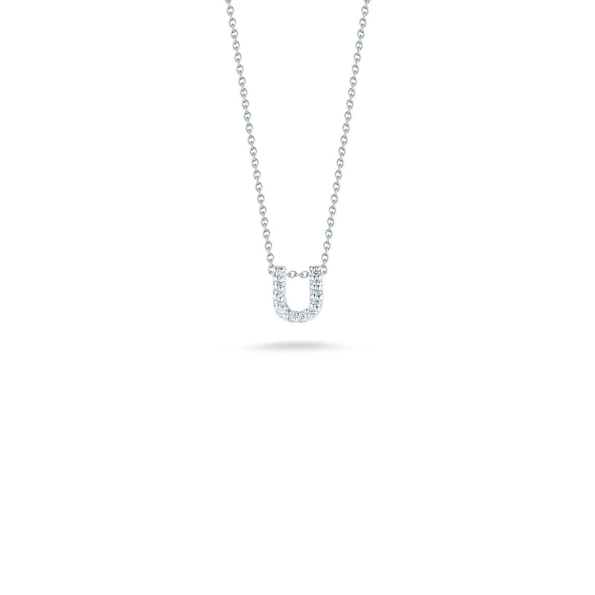 Roberto Coin Letter "U" Pendant -