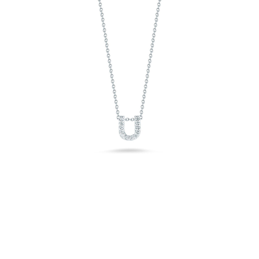 Roberto Coin Letter "U" Pendant -