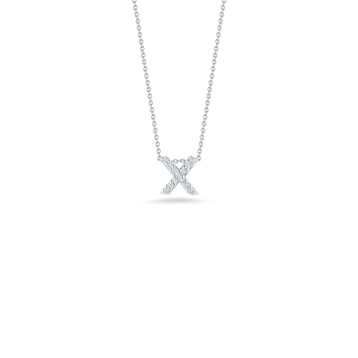 Roberto Coin Letter "X" Pendant -