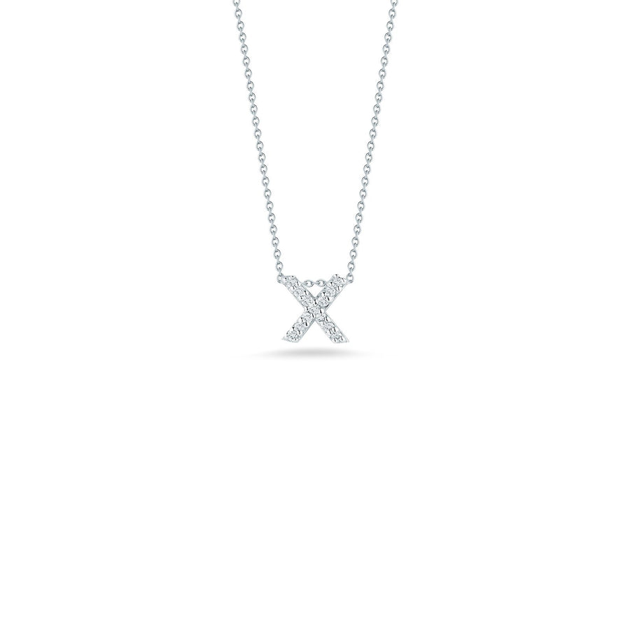 Roberto Coin Letter "X" Pendant -