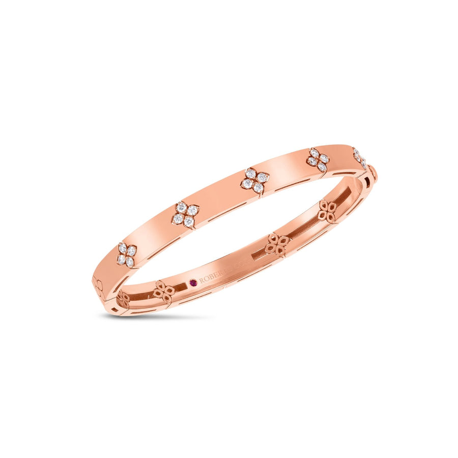 Roberto Coin Love in Verona Gold Bangle with Diamonds - 8882968AXBAX