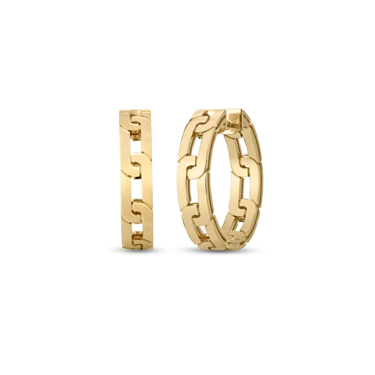 Roberto Coin Navarra Hoop Earrings - 8883243AYER0
