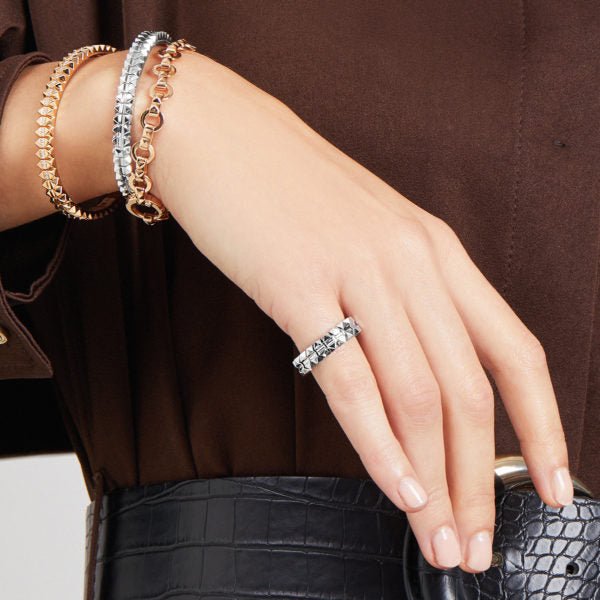Roberto Coin Obelisco Petite Bangle - 8882888AWBAXS