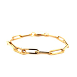 Roberto Coin Paperclip Link Bracelet-Roberto Coin Paperclip Link Bracelet - 5310135AXLB0