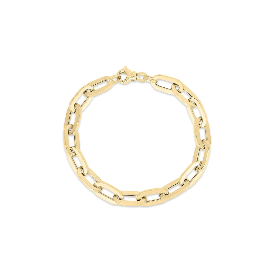 Roberto Coin Perfect Gold Classic Oro Bracelet 7" - 531088AYLB00