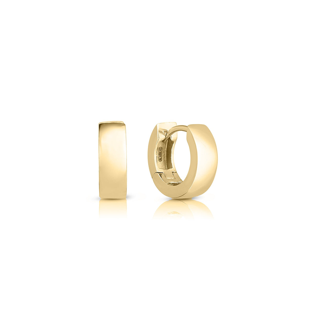 Roberto Coin Perfect Gold Hoop Earrings - 152265AYER00