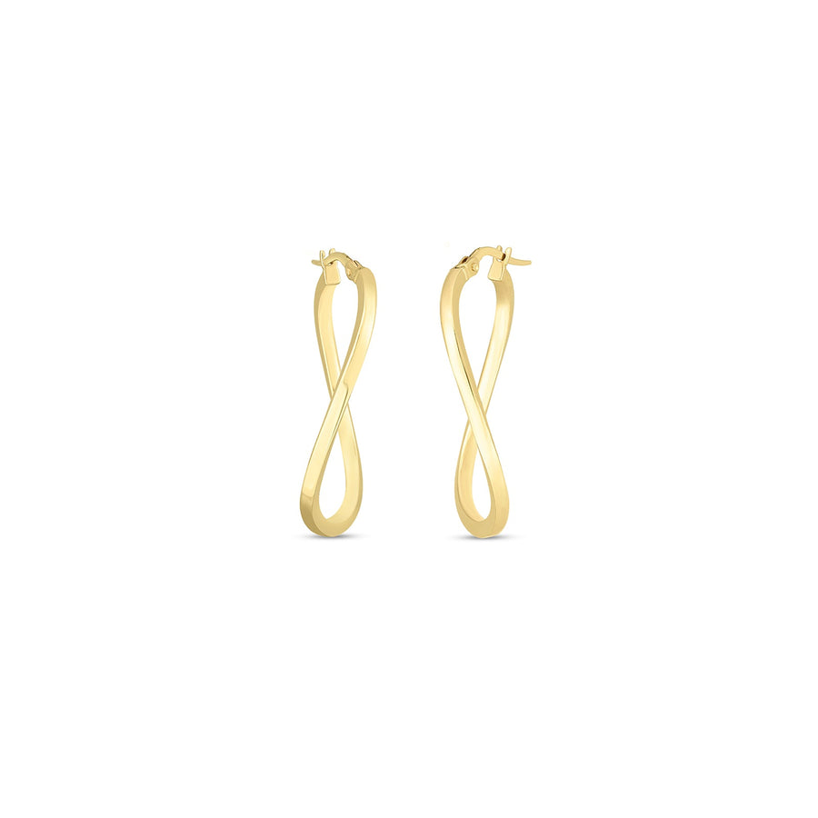 Roberto Coin Perfect Gold Hoop Earrings - 556029AYER00