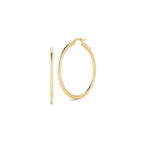 Roberto Coin Perfect Gold Medium Hoop Earrings-Roberto Coin Perfect Gold Medium Hoop Earrings - 556024AYER00