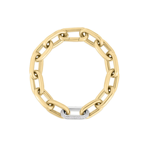 Roberto Coin Perfect Gold Paperclip Bracelet - 9151247AYLBX