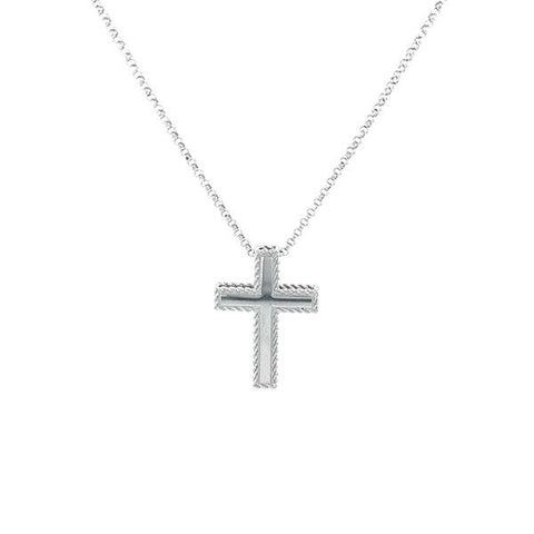 Roberto Coin Princess Cross Necklace-Roberto Coin Princess Cross Necklace -