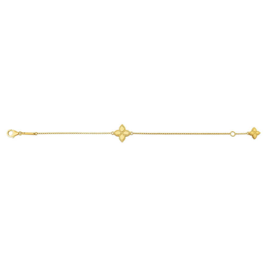 Roberto Coin Princess Flower Charm Bracelet -