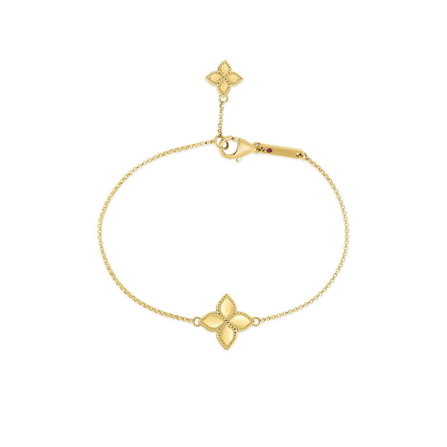 Roberto Coin Princess Flower Charm Bracelet -