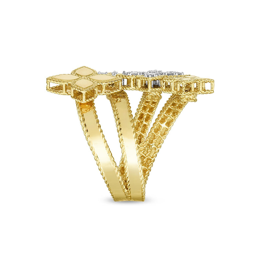 Roberto Coin Princess Flower Diamond Ring -