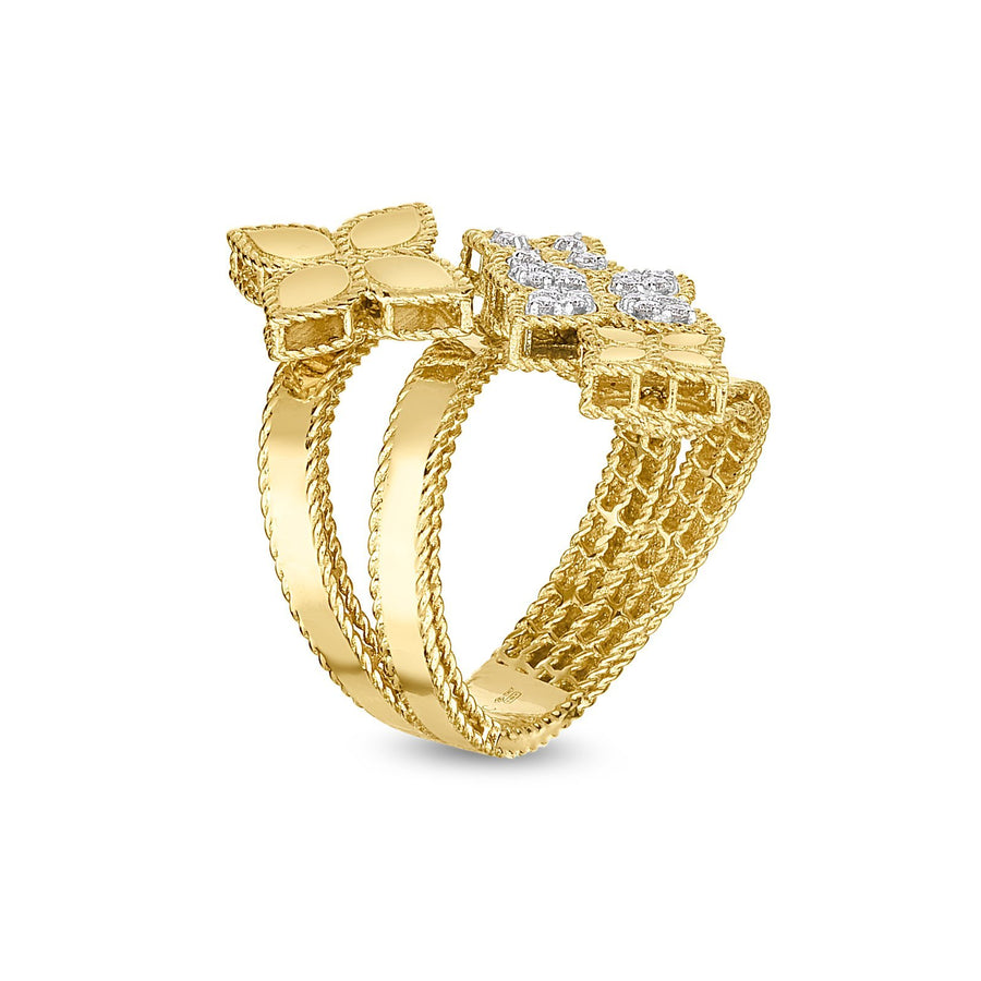 Roberto Coin Princess Flower Diamond Ring -
