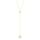 Roberto Coin Princess Flower Lariat Necklace -