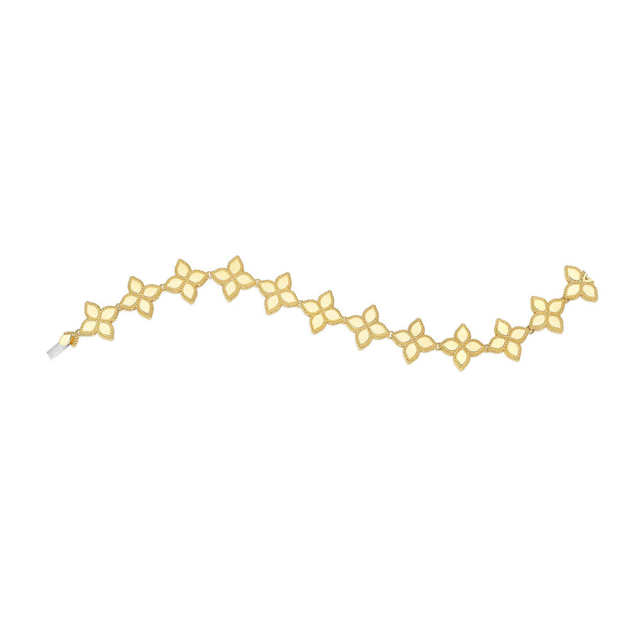 Roberto Coin Princess Flower Link Bracelet - 7771376AYLB0