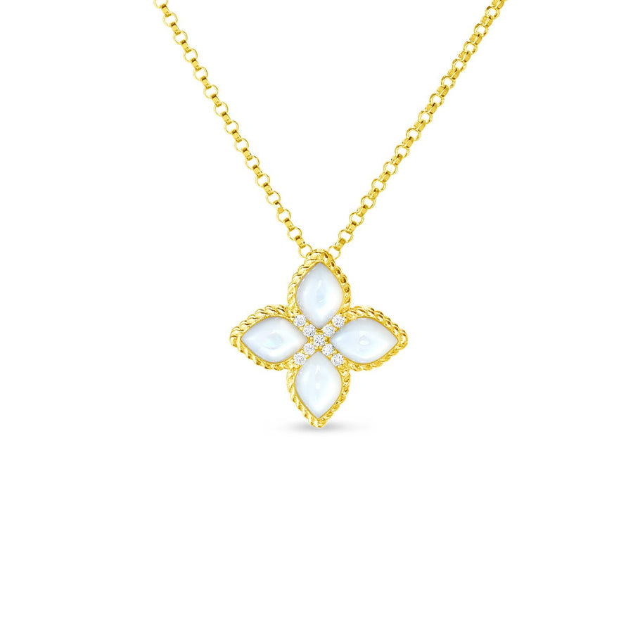 Roberto Coin Princess Flower Medium Pendant -