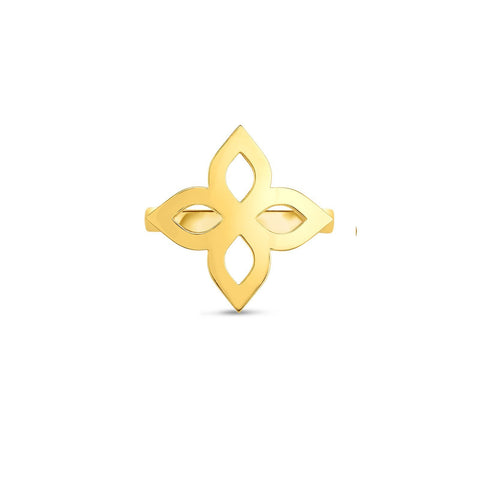 Roberto Coin Princess Flower Outline Ring-Roberto Coin Princess Flower Outline Ring -