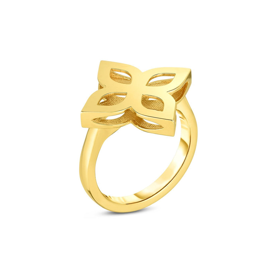 Roberto Coin Princess Flower Outline Ring -