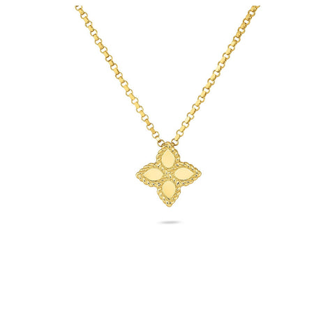 Roberto Coin Princess Flower Small Pendant-Roberto Coin Princess Flower Small Pendant -