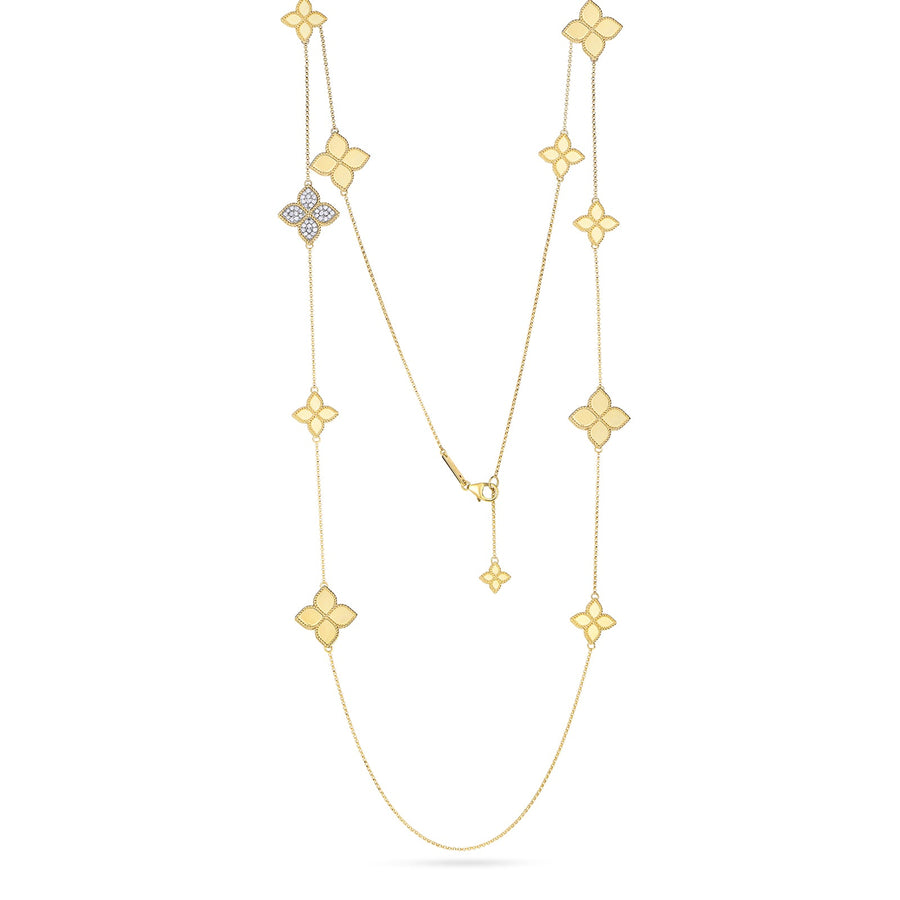 Roberto Coin Princess Flower Station Necklace - 7771389AJ36X