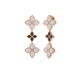 Roberto Coin Venetian Princess 3 Flower Drop Earrings - 7771587AHERX