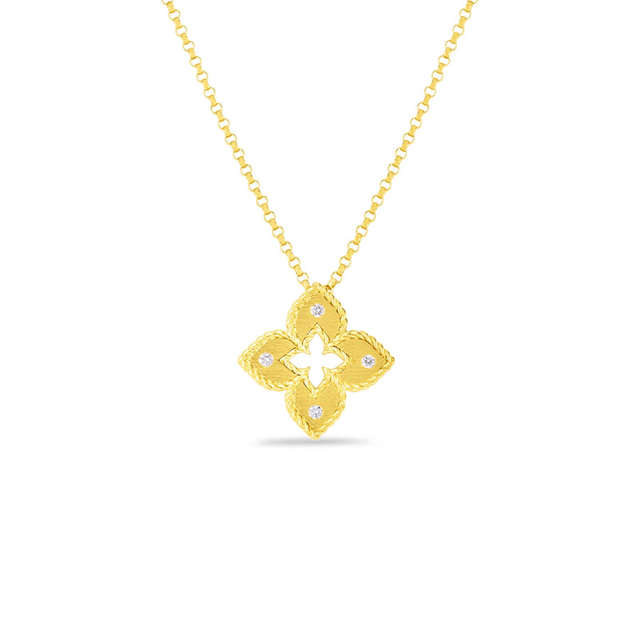 Roberto Coin Venetian Princess Petite Flower Necklace - 7772985AYCHX