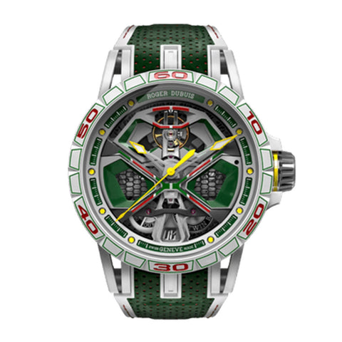 Roger Dubuis Excalibur Spider Huracán White MCF 45mm - DBEX1006