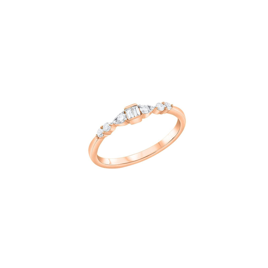 Rose Gold Diamond Band - IRI00831R
