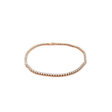 Rose Gold Diamond Line Bracelet - DBEDW00588