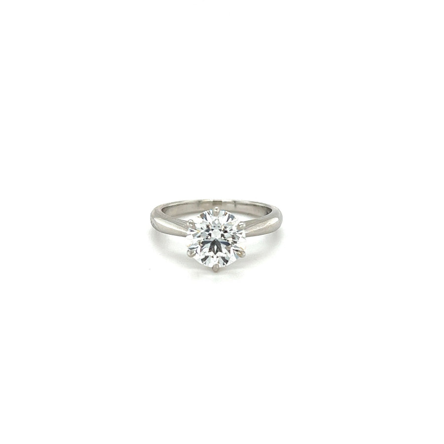 Round-cut Diamond Ring - DRHOF10306