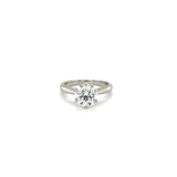 Round-cut Diamond Ring-Round-cut Diamond Ring - DRHOF10306