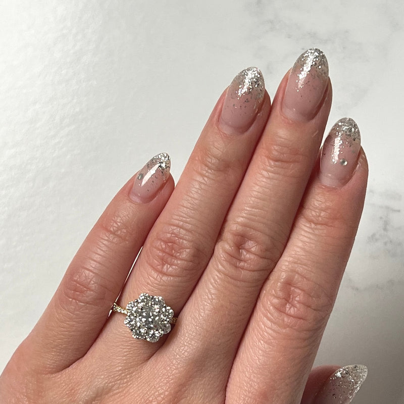 Round-cut Engagement Ring-Round-cut Engagement Ring - DRFMK01232