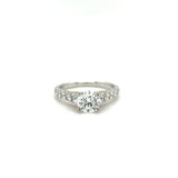 Round-cut Engagement Ring - DRFMK03917