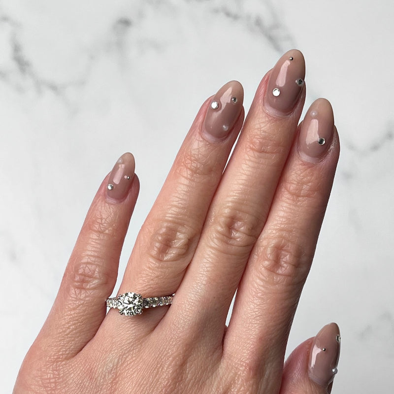 Round-cut Engagement Ring-Round-cut Engagement Ring - DRFMK03917