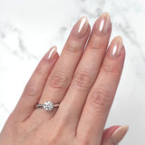 Round-cut Engagement Ring - DRJST02080