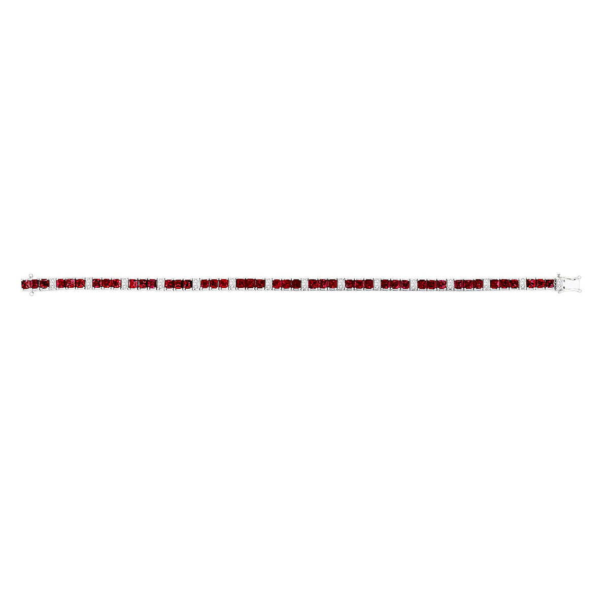 Ruby and Diamond Bracelet - RBNEL00240