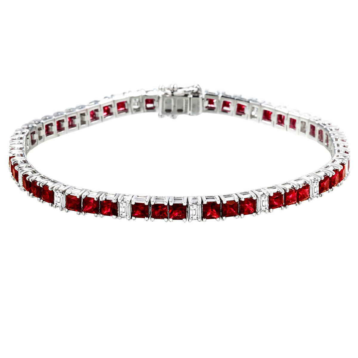 Ruby and Diamond Bracelet - RBNEL00240